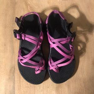 Purple Double Strap Chacos